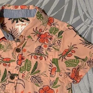Cat & Jack short sleeve button down